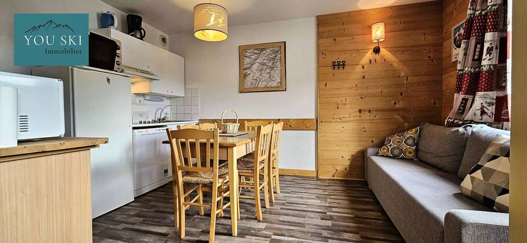 Gîte pour 6 personnes, avec balcon et vue dans Office De Tourisme De Saint Sorlin D Arves