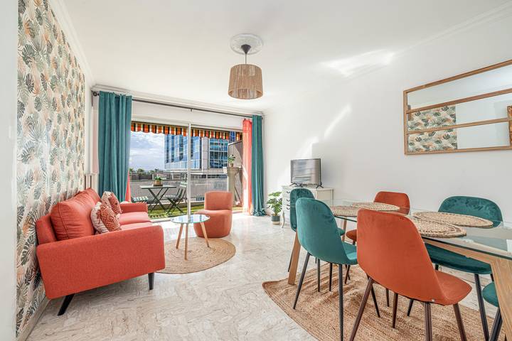 Vacation rental for 4 people, with Balcony and Terrace in Nice (France)