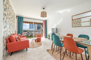 Gîte pour 4 personnes, avec balcon dans Plage Magnan
