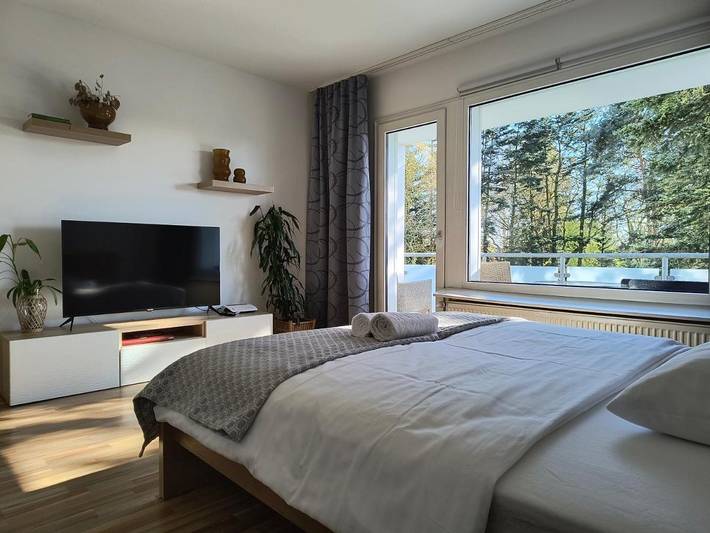 Ferienwohnung für 4 Personen, mit Terrasse und Ausblick in Hamm - 2