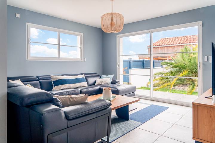 Casa de vacaciones para 6 personas, con terraza y jardín - 1