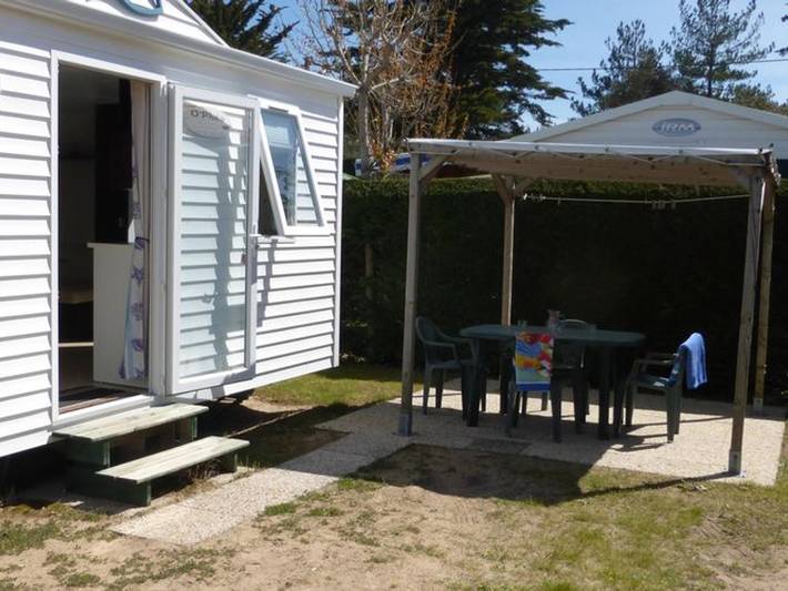 Camping für 3 Personen, mit Terrasse in Saint-Jean-de-Monts