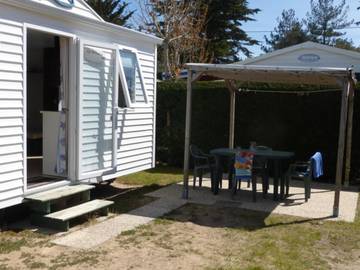 Camping für 3 Personen, mit Terrasse in Saint-Jean-de-Monts