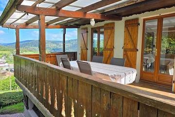 Maison de campagne pour 5 personnes, avec sauna ainsi que jardin et balcon à Gerbamont