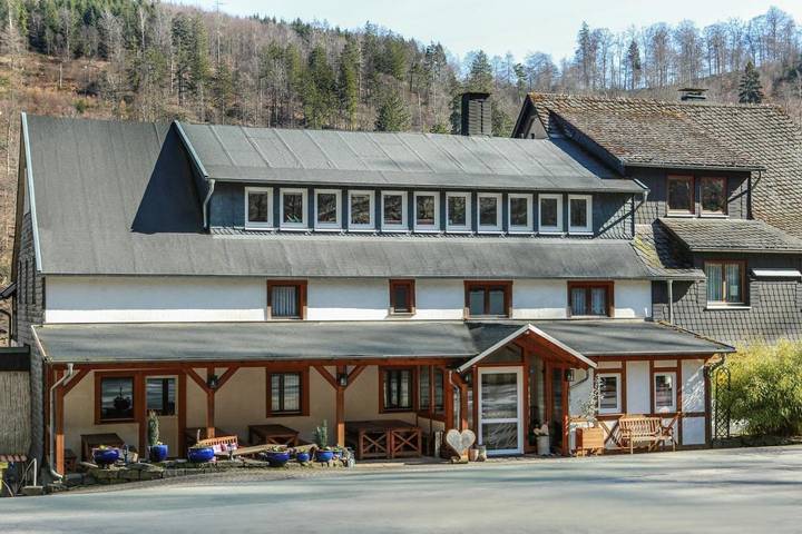 Pension voor 6 personen, met tuin en uitzicht in Willingen