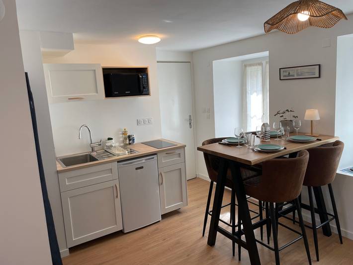 Apartamento entero, Studio Émeraude - L’élégance d’une escale bretonne in Dol-de-Bretagne, Región de Saint-Malo