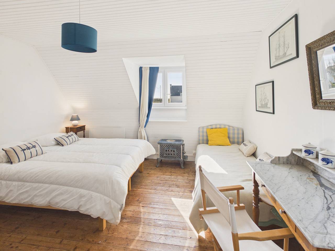 50 m de la plage - Maison pour 6 avec jardin in Treffiagat, Quimper region