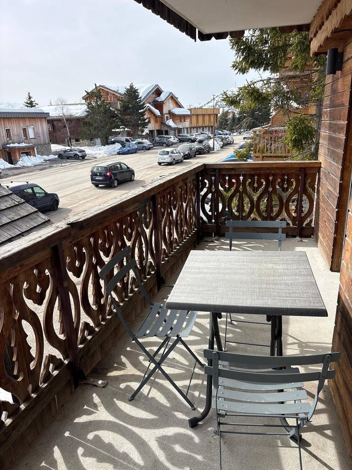 Location de vacances pour 6 personnes, avec balcon et sauna, animaux acceptés à Huez