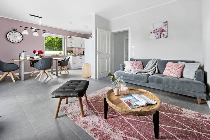 Ferienhaus für 4 Personen, mit Garten, mit Haustier