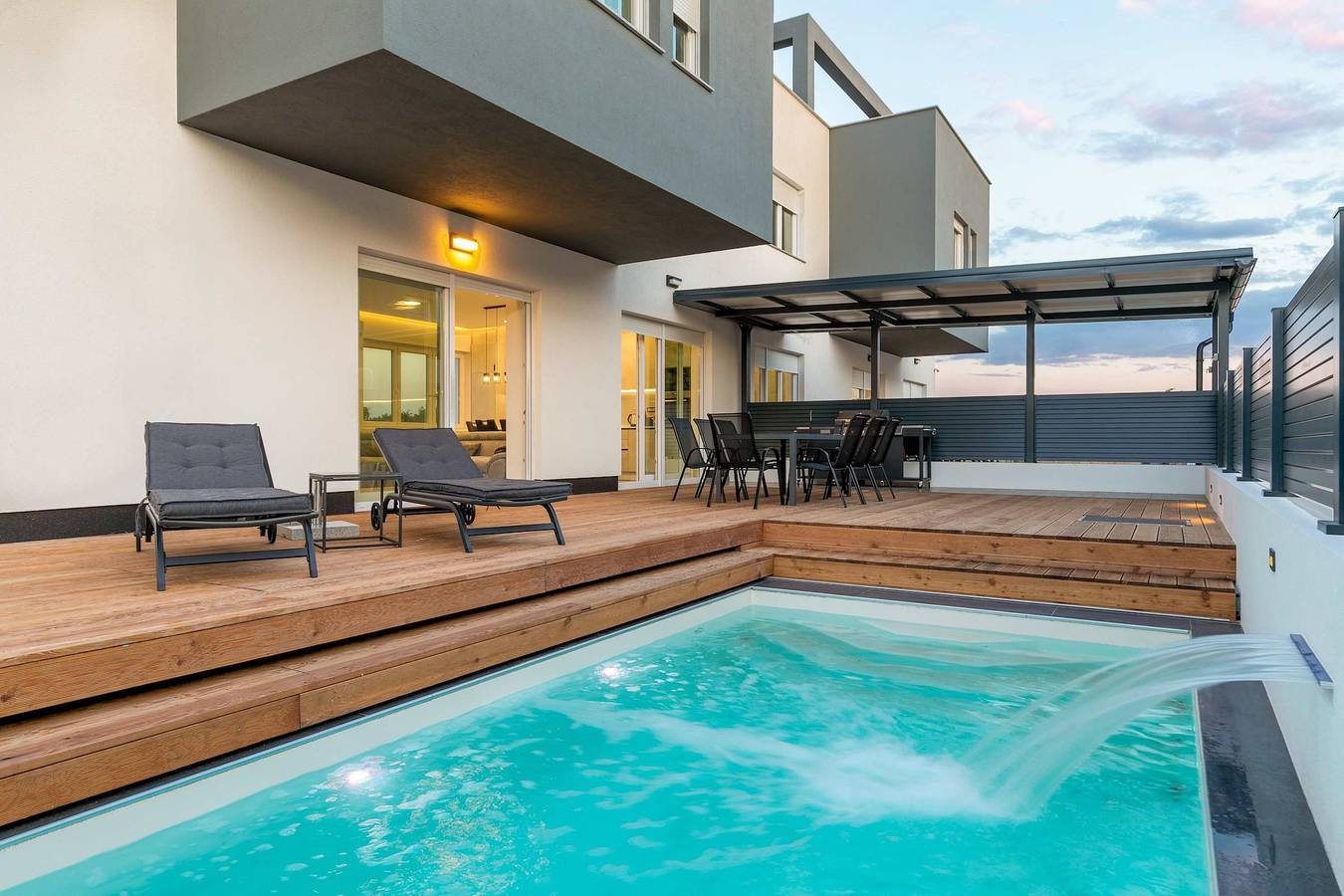 Villa für 8 Personen mit Pool in Pula-Medulin, Ližnjan