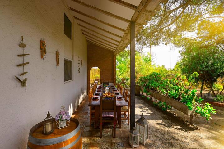 Villa per 14 persone, con Balcone e Giardino in Sud Sardegna