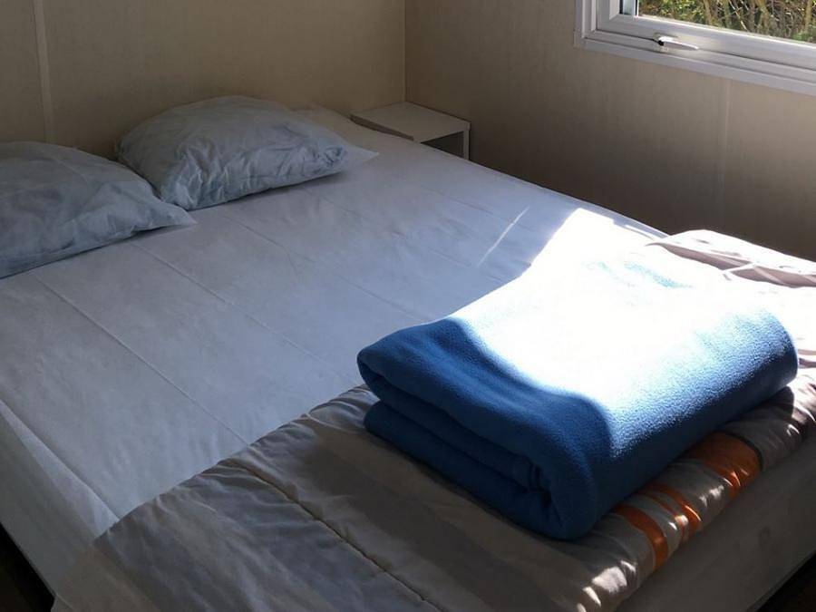 Camping Paradis - De la Motte  - Mobilheim 2 personen - M.Home Komfort 1 Schlafzimmer 18M2 in Vendrennes, La Roche-sur-Yon und Umgebung