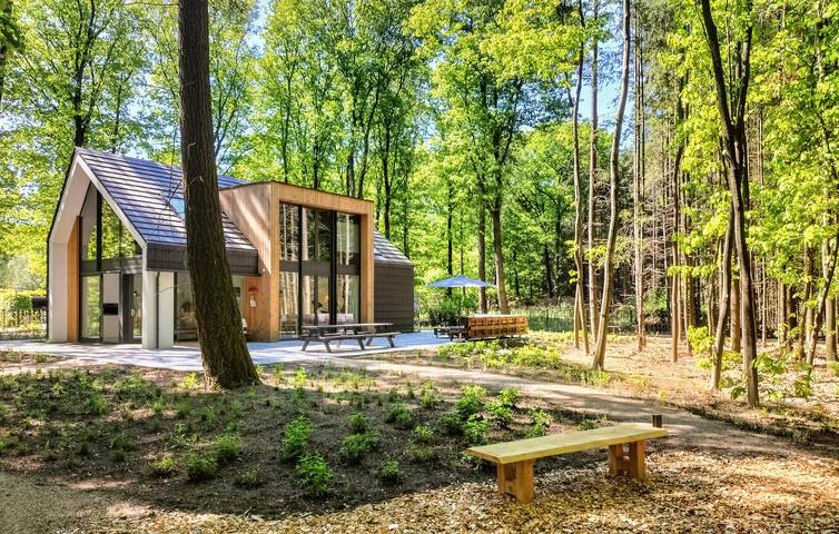 Maison de vacances pour 10 personnes, avec Terrasse et Jardin ainsi que Sauna et Vue dans Hoge Veluwe