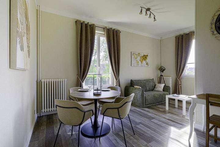 Apartamento de vacaciones para 2 personas, con vistas y jardín - 1