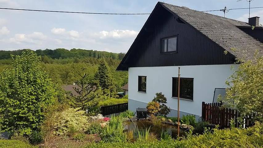 Ferienwohnung für 4 Personen, mit Garten und Terrasse, mit Haustier