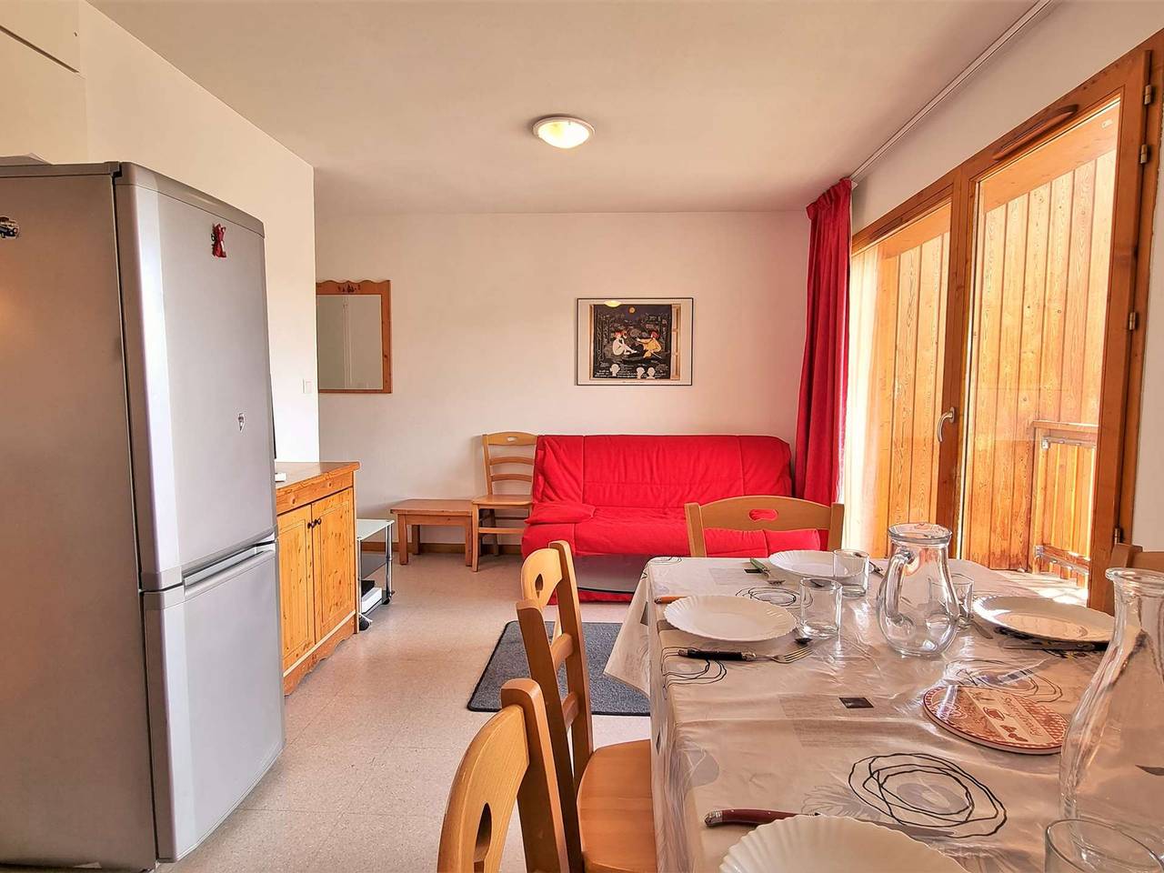 Appartement entier, Appartement 4 pièces avec Wifi, Animaux admis, Parking gratuit proche des pistes in Saint-Étienne-en-Dévoluy, Le Dévoluy