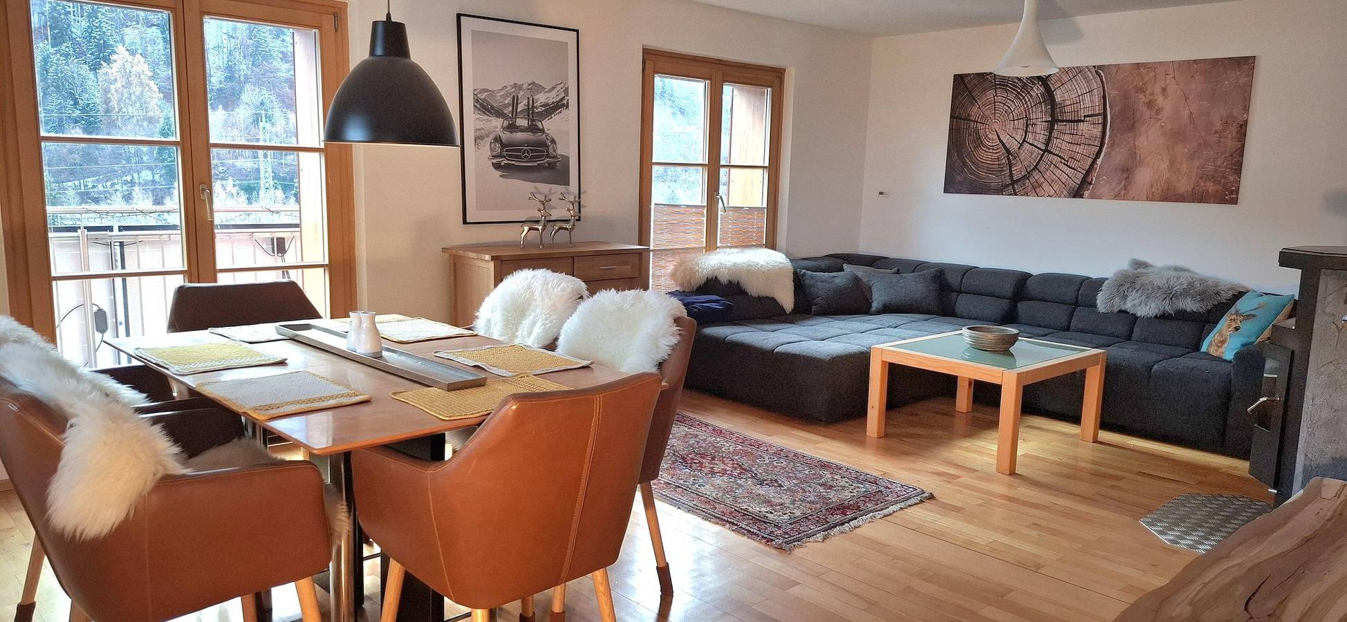 Ganze Ferienwohnung, Appartement/Fewo, Dusche, Wc, 1 Schlafraum in Schruns, Verwall