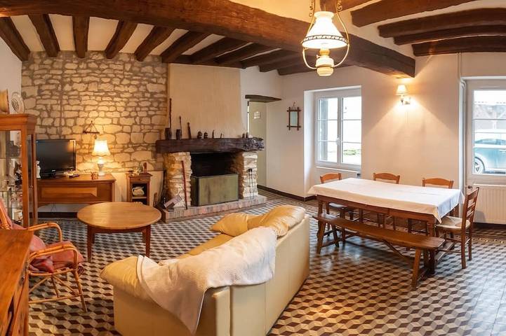 Maison de vacances pour 6 personnes, avec jardin et terrasse