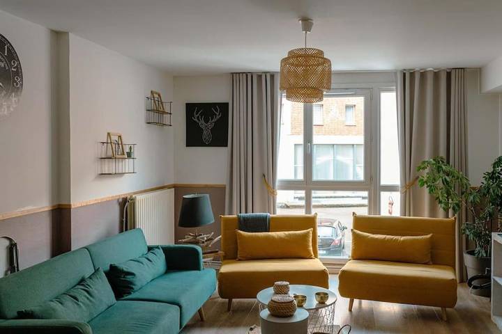 Appartement de vacances pour 6 personnes, avec vue