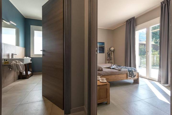 Gîte pour 4 personnes, avec jacuzzi ainsi que sauna et jardin à Omegna - 2