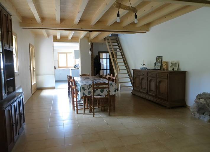 Gîte pour 15 personnes, avec terrasse et jardin, animaux acceptés en Haute-Savoie - 4