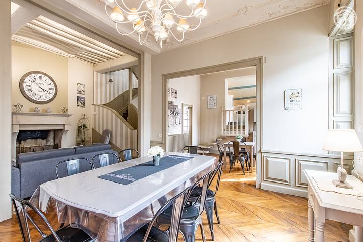Gîte für 8 Personen, mit Terrasse und Garten sowie Pool in Burgund - 2