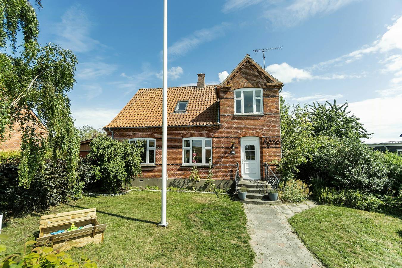 Seele in einer 100 Jahre alten Villa auf Langeland in Tranekær, Langeland