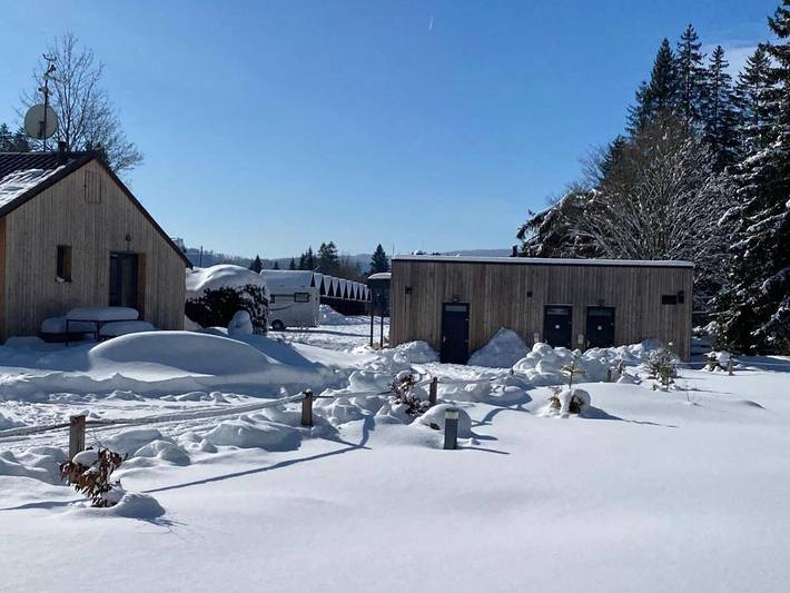 Camping für 4 Personen, mit Garten und Ausblick in Tschechien - 2