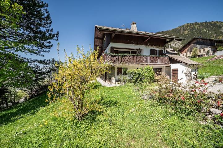 Hel lejlighed, Apartment "Le Léman" with Mountain View and Wi-Fi in Vacheresse, Thonon-les-Bains Området