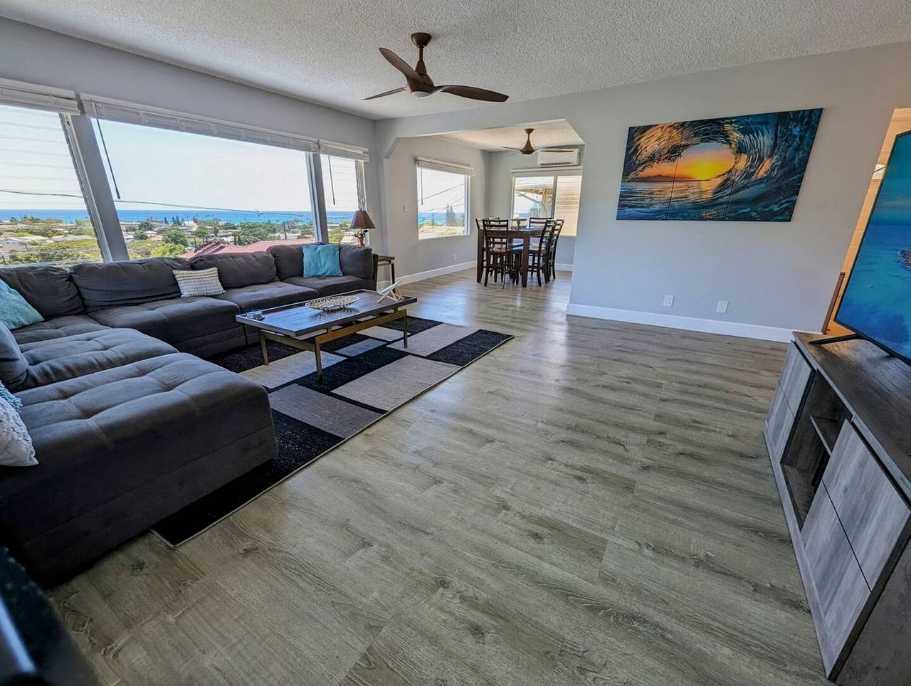 Panoramic Viewhouse Only 2-Min Drive To Beach! in Waianae, Oahu