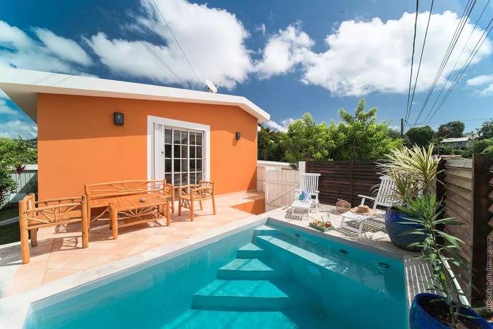 Ferienhaus für 10 Personen, mit Garten in Martinique