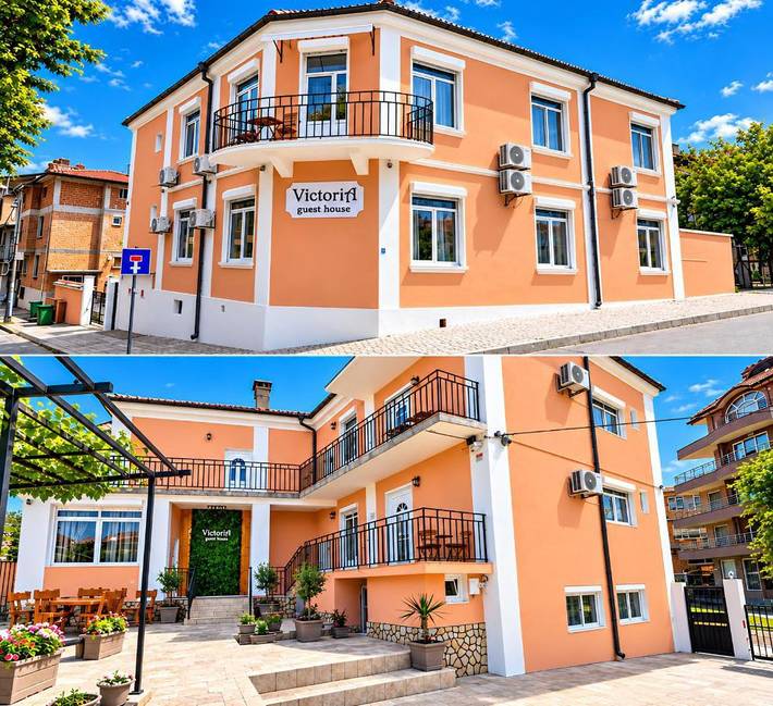 Apartament wakacyjny dla 4 osób, z Balkon i Taras oraz Ogród i Widok w Obzor