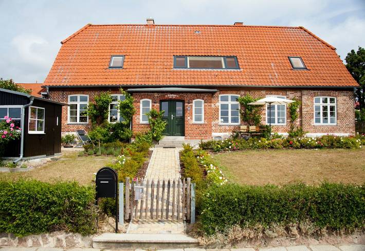 Ferienwohnung für 2 Personen, mit Terrasse und Garten sowie Sauna und Ausblick