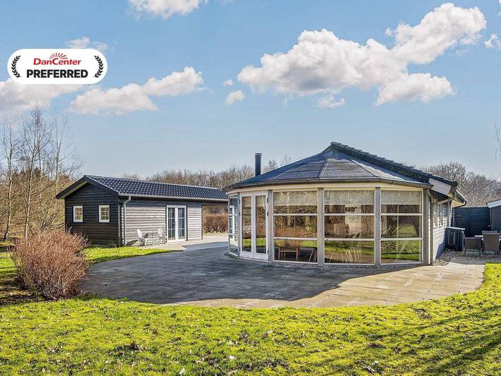 Ferienhaus für 5 Personen, mit Terrasse und Garten in Kvie Sø