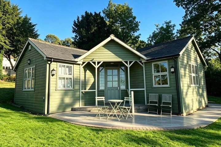 Holiday rental for 6 people, with Hot tub and Terrace as well as Garden and Pool in South East England
