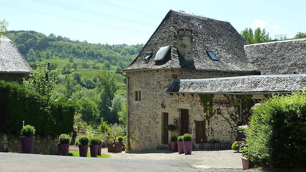 B&B Manoir de la Fabrègues - Chambre Shabby in Estaing (Aveyron), Massif central