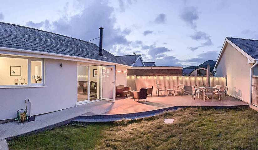 Holiday rental for 8 people, with garden, with pets in Porthmadog