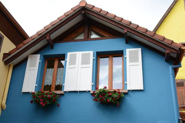Gîte La Maison Bleue in Bergheim, central Alsace. in Bergheim (Alsace), Parc naturel régional des Ballons des Vosges