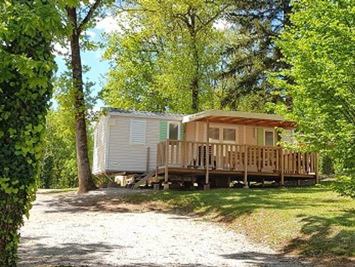 Mobil home pour 6 personnes, avec bassin pour enfant, adapté aux familles à Vers - 2