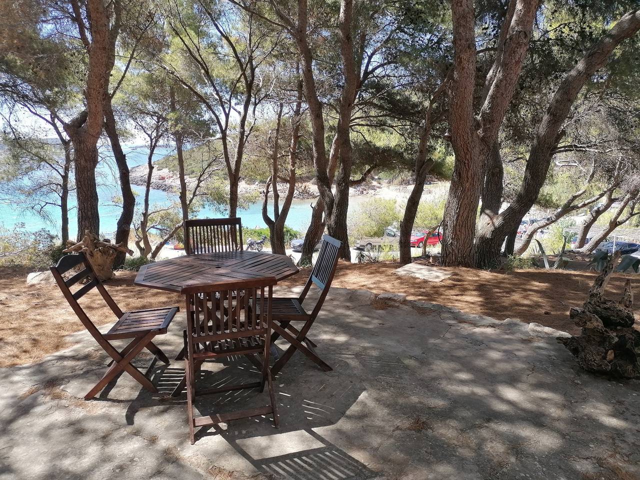 Entire apartment, Studio flat with terrace and sea view Milna, Vis -a in Rukavac, Split-Dalmatia