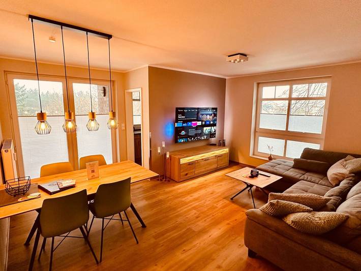 Ferienwohnung für 4 Personen, mit Balkon und Sauna sowie Pool in Zinnowitz