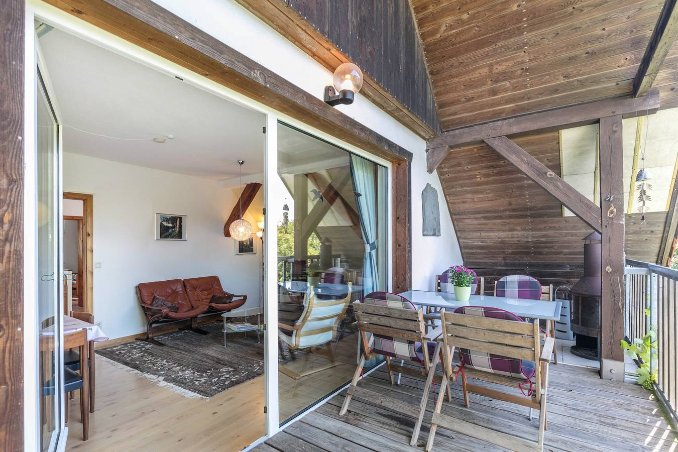 Apartamento entero, Apartamento vacacional "Schorfheide" con terraza privada y Wi-Fi in Grimnitzsee, Joachimsthal (Brandeburgo)