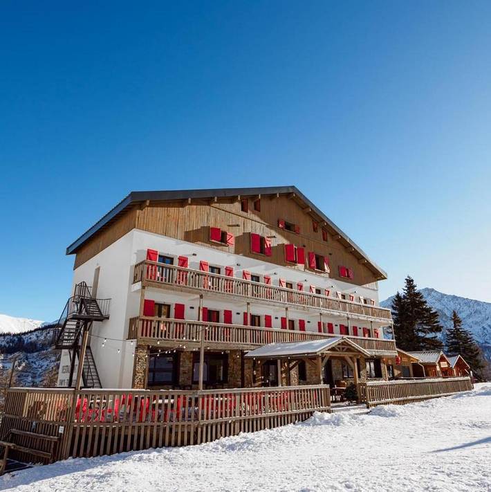 Hôtel pour 2 personnes, avec terrasse ainsi que vue et sauna