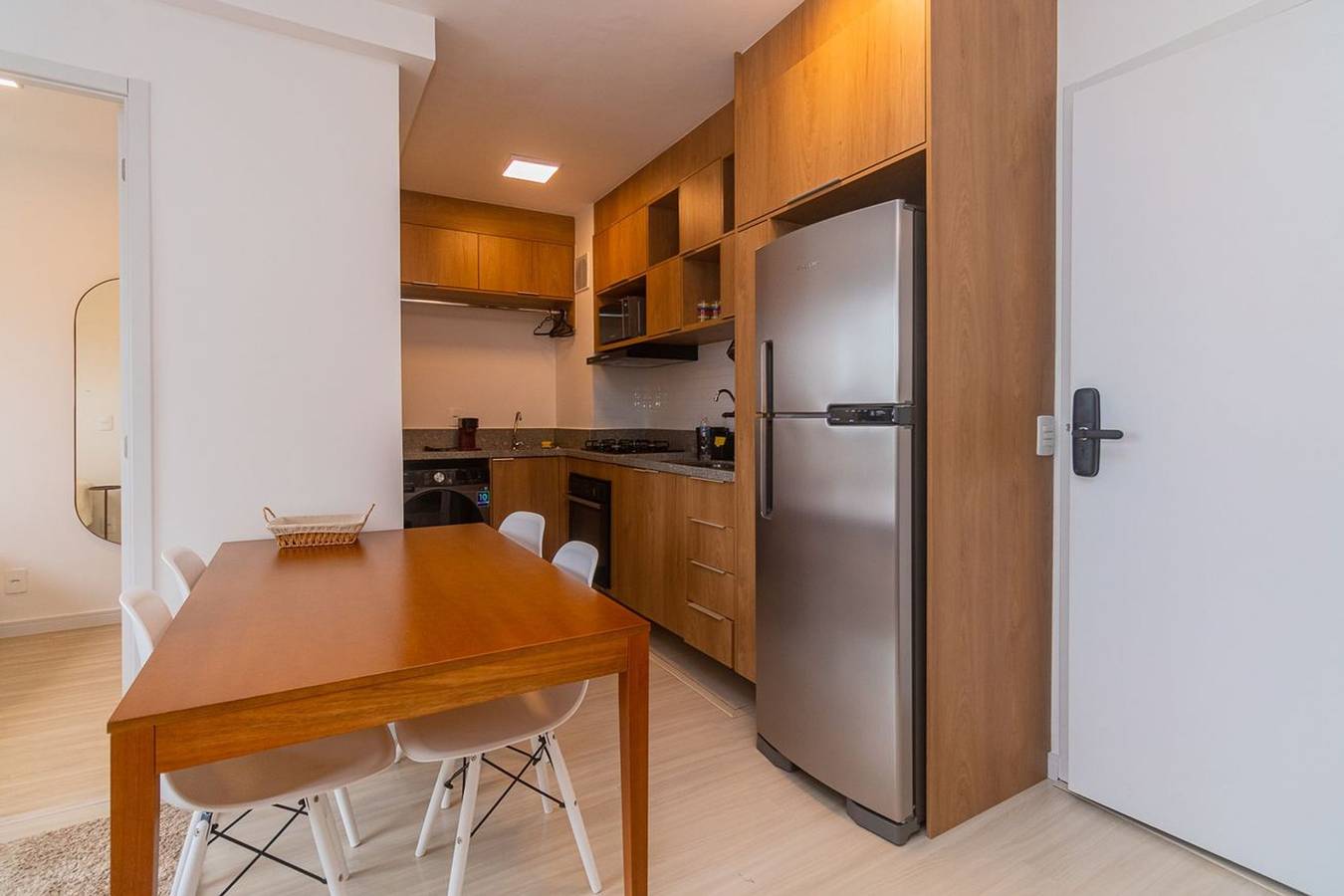 Ganze Wohnung, Apto com Smart Lock perto do Aeroporto e Metrô in Moema, São Paulo
