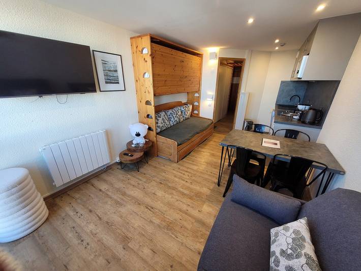 Gîte pour 4 personnes, avec Balcon dans Aime 2000 - 3