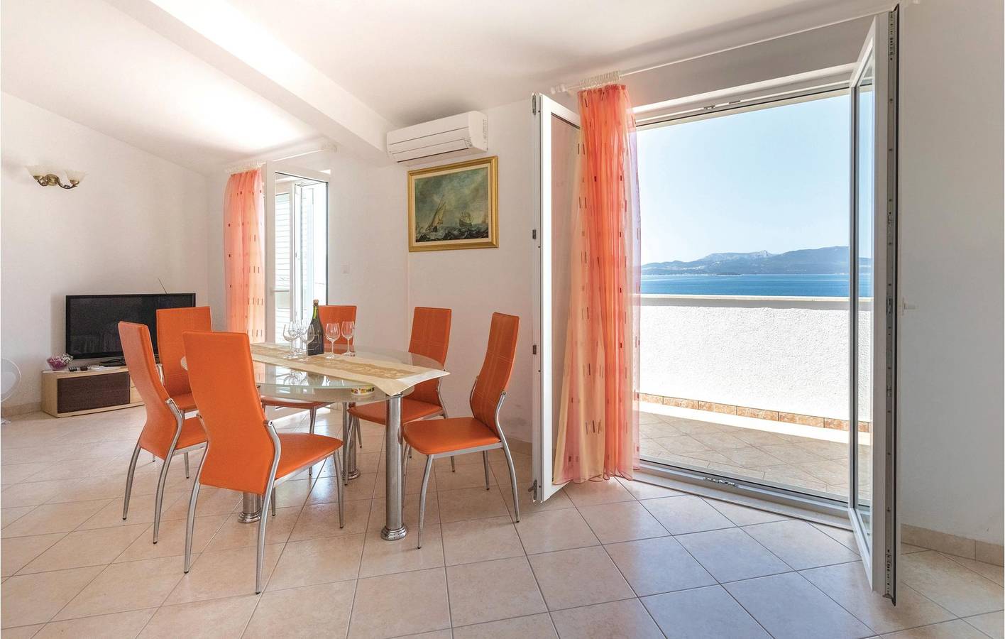 Ganze Ferienwohnung, Ferienwohnung für 6 Personen mit Terrasse in Komarna, Dubrovnik-Neretva