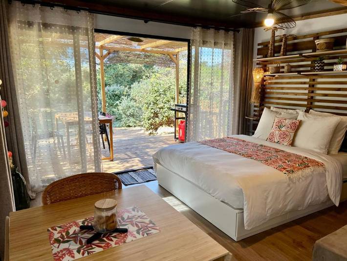 Appartement de vacances pour 2 personnes, avec Terrasse et Jardin