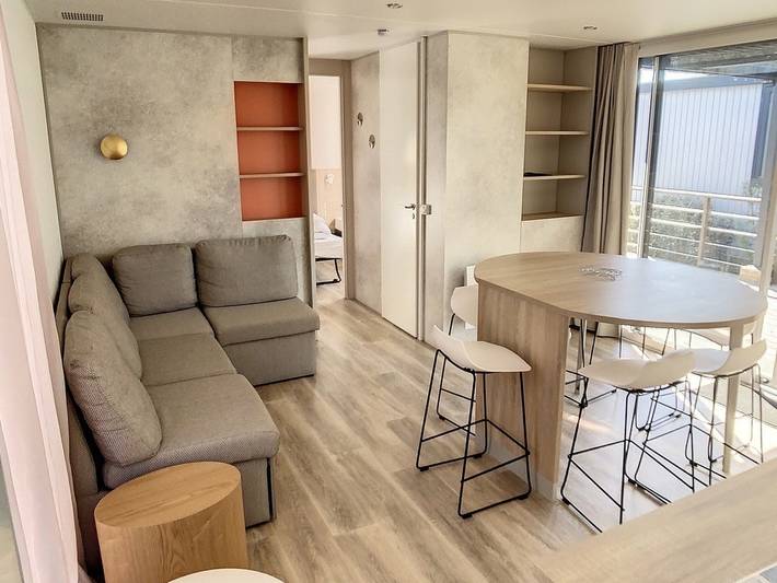 Camping pour 6 personnes, avec piscine et terrasse dans Basse-Normandie - 4