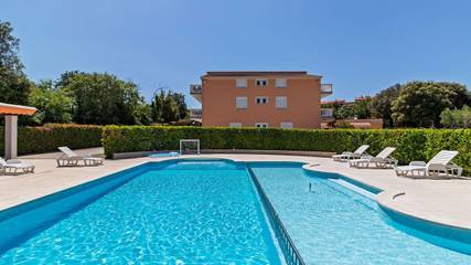 Camping für 6 Personen, mit Pool und Garten, mit Haustier in Medulin