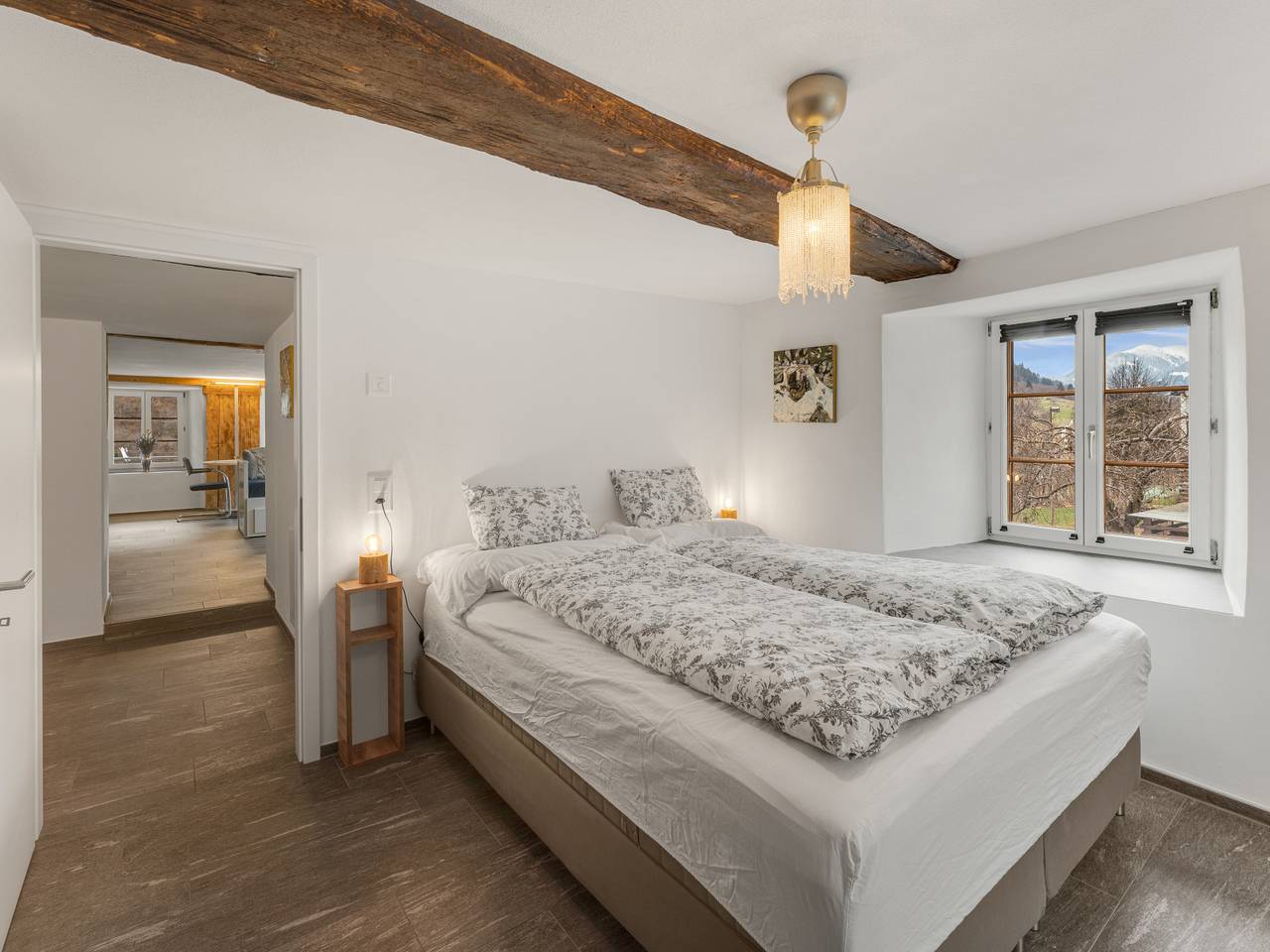 Apartamento vacacional entero, Ferienwohnung Pacifica und Romantica in Cumpadials - 1.5 Zimmer Ferienwohnung Romantica für max. 2 Pers. in Sumvitg, Surselva